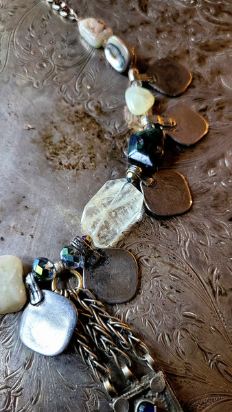 Stone Circle Amulet Necklace