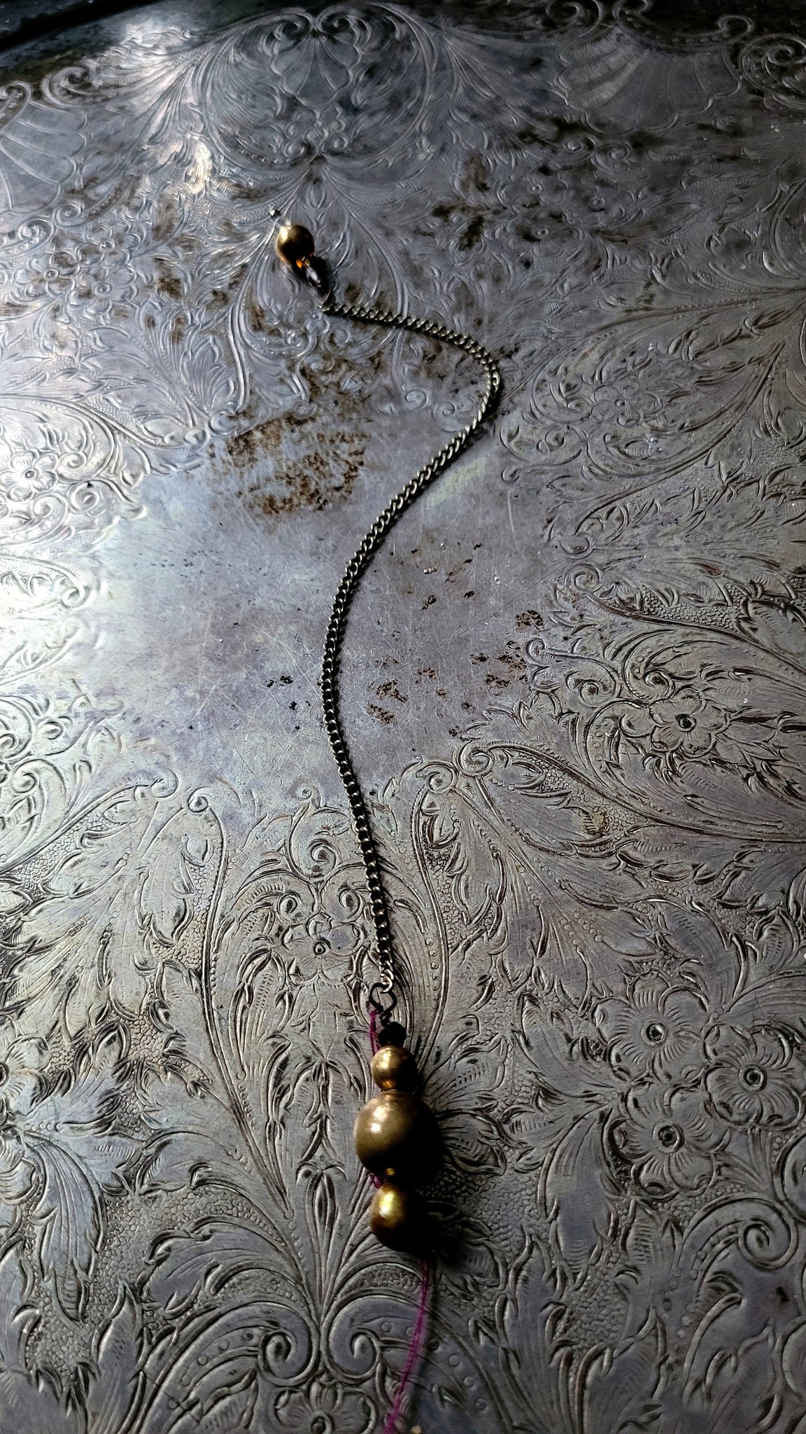 Brass Bead Pendulum