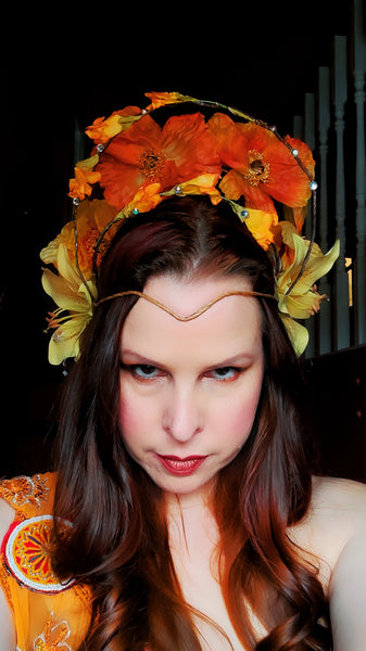 Summer Goddess Elvish Vine Headdress