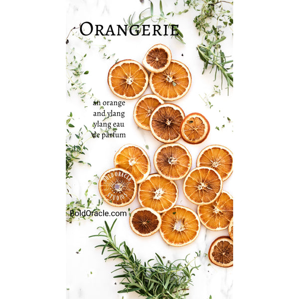 Orangerie, an Orange and Ylang Ylang Eau de Parfum